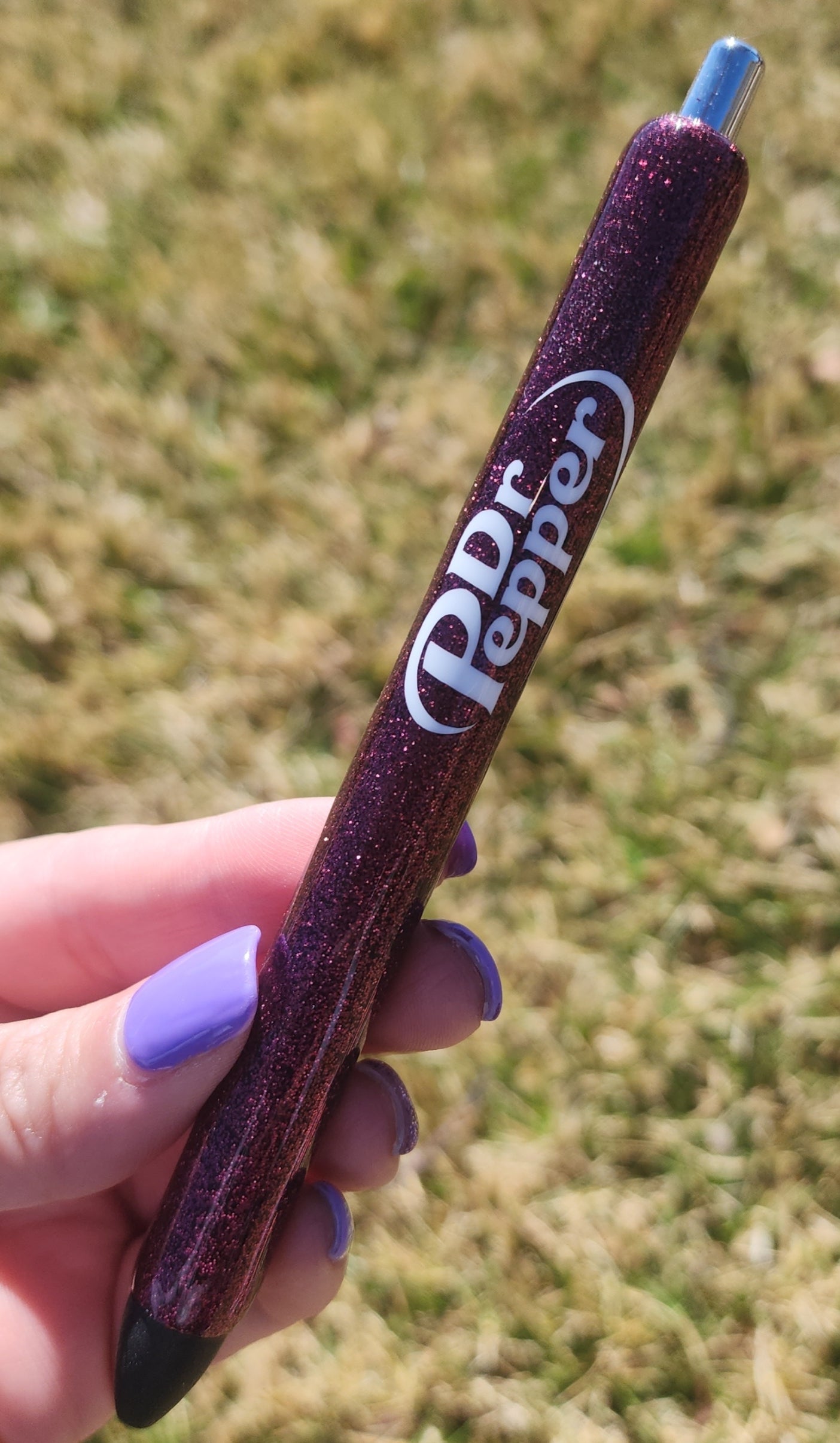 Dr. Pepper Glitter Pen