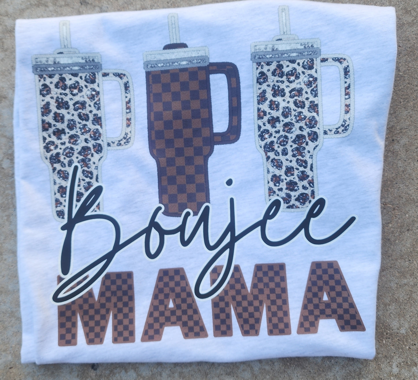 Printed Boujee Mama