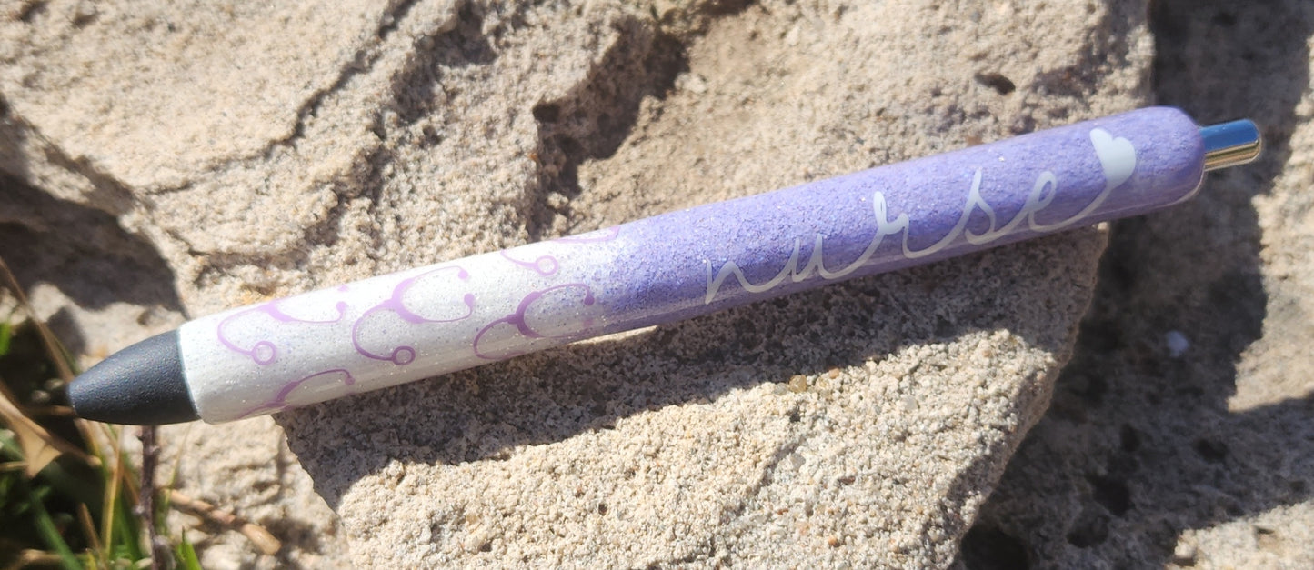Stethoscope Nurse Pen