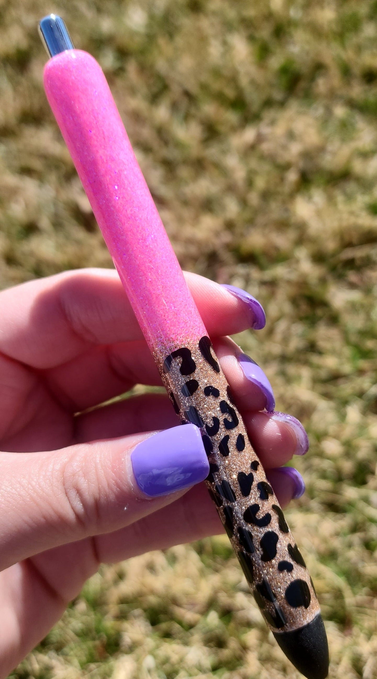 Colored Leopard Pen