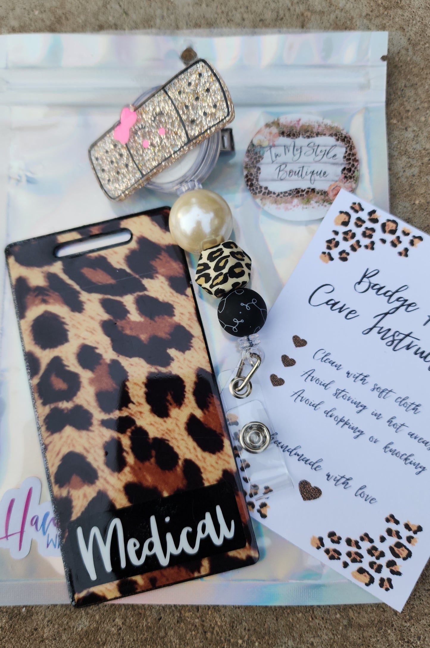 Medical Bandage Badge set