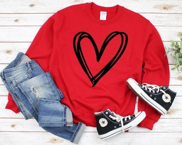 Mega Heart Sweater