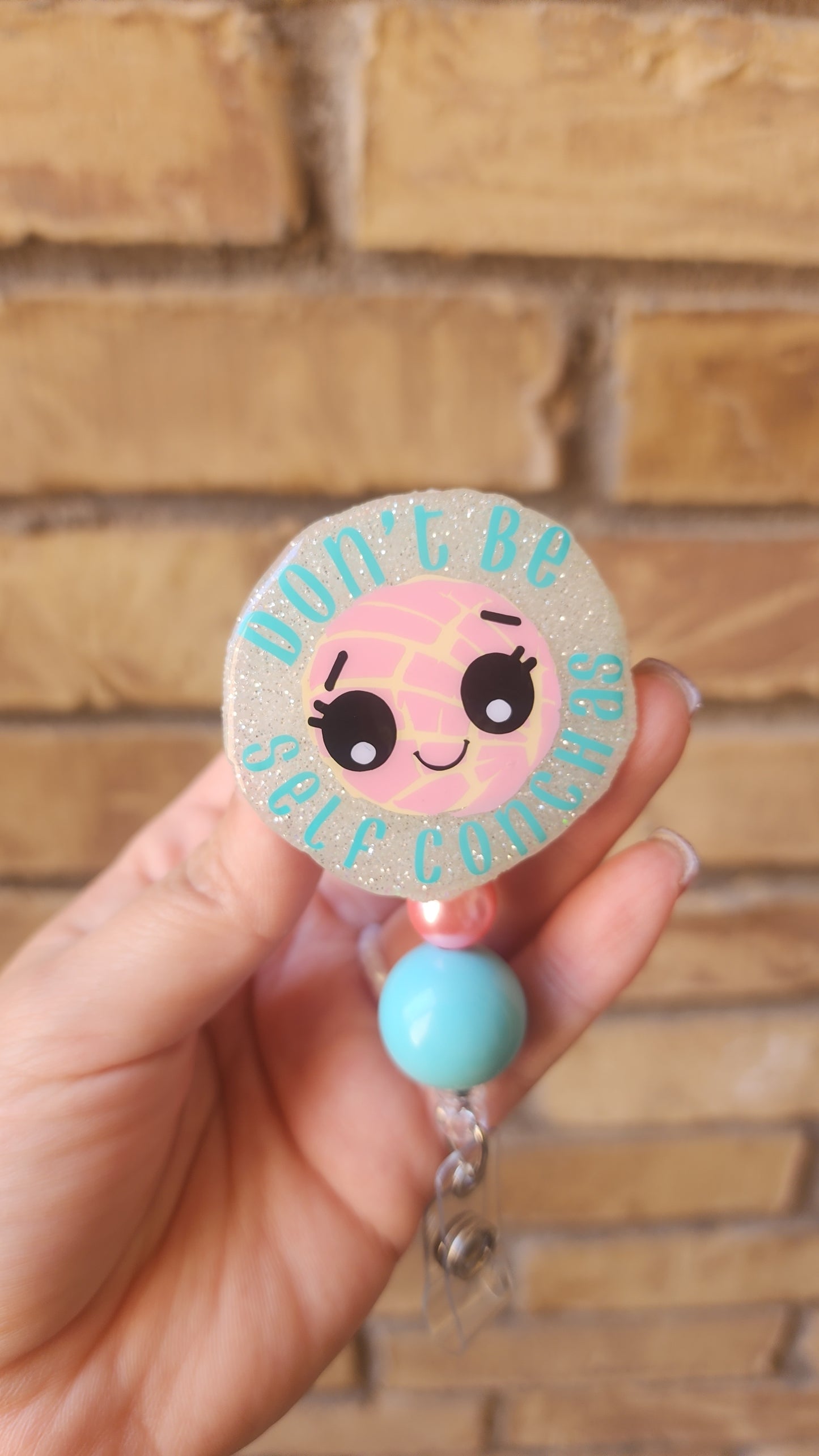 Don't Be Self Conchas Fun Badge