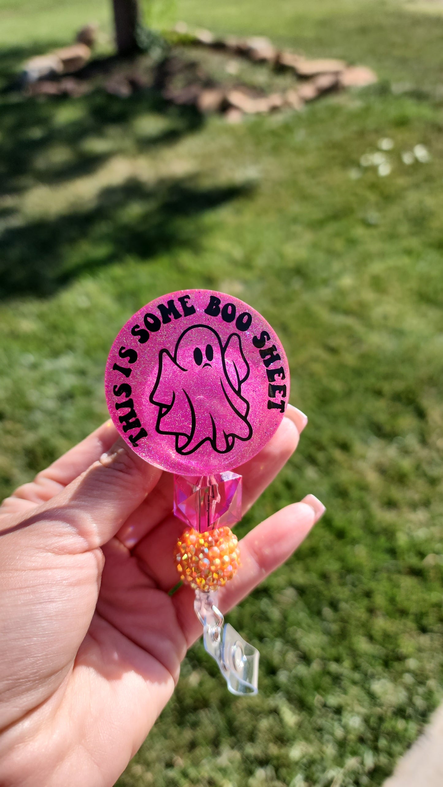 This is Some Boo Sheet Badge Re