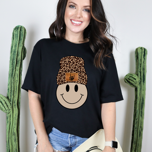 Smiley Beanie Top