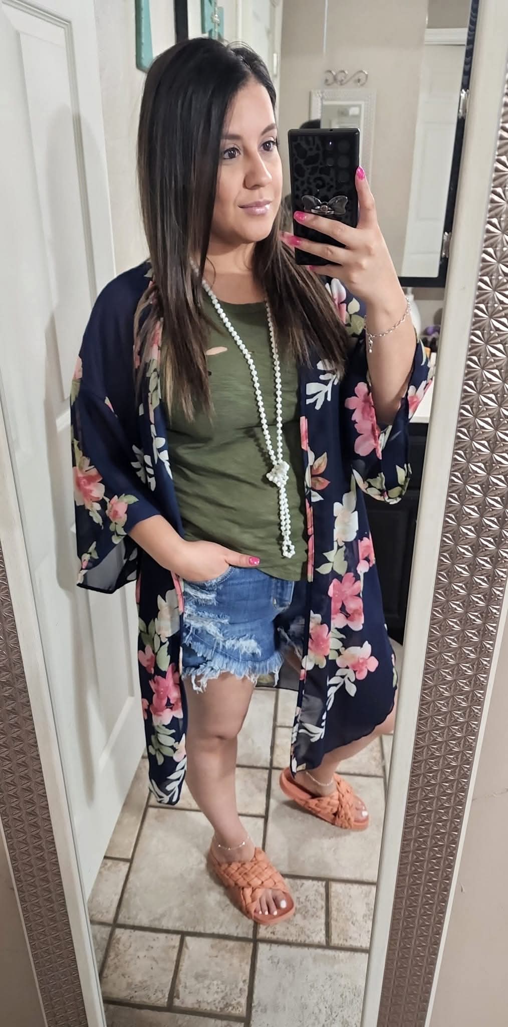 Floral Duster