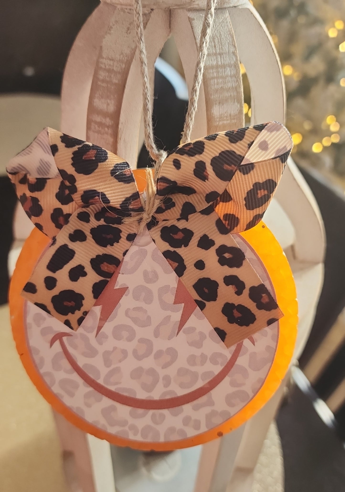 Neutral Leopard Round Freshie