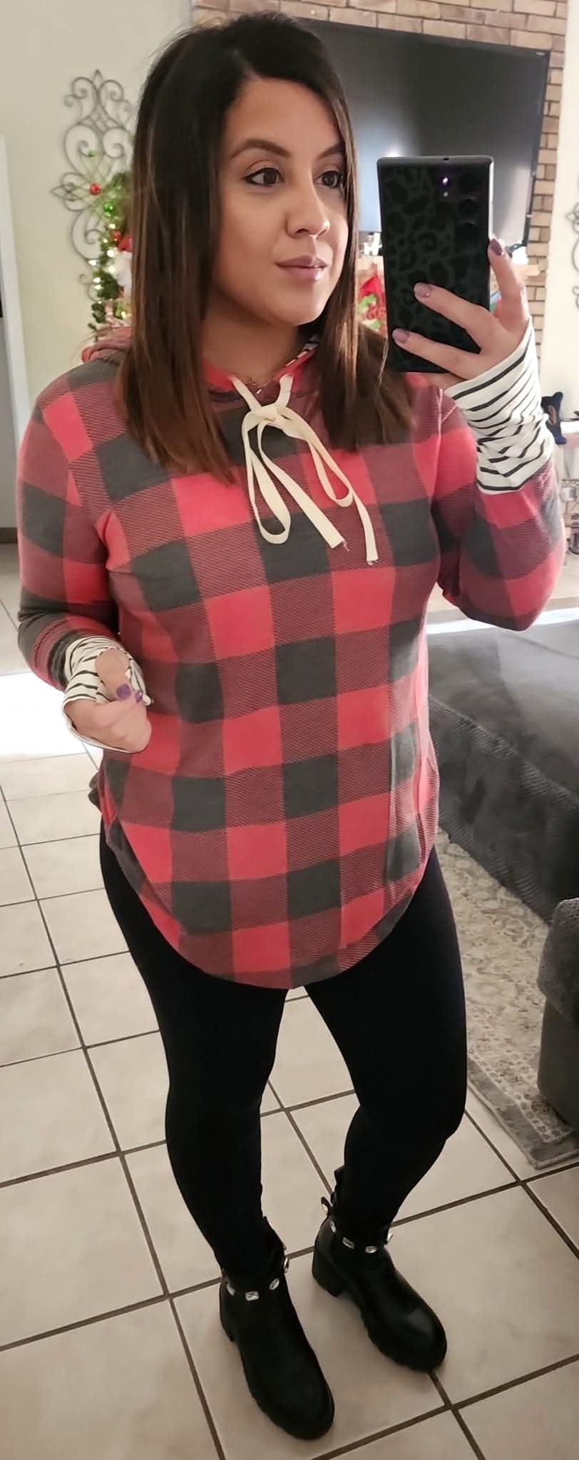 Checkered Long sleeve