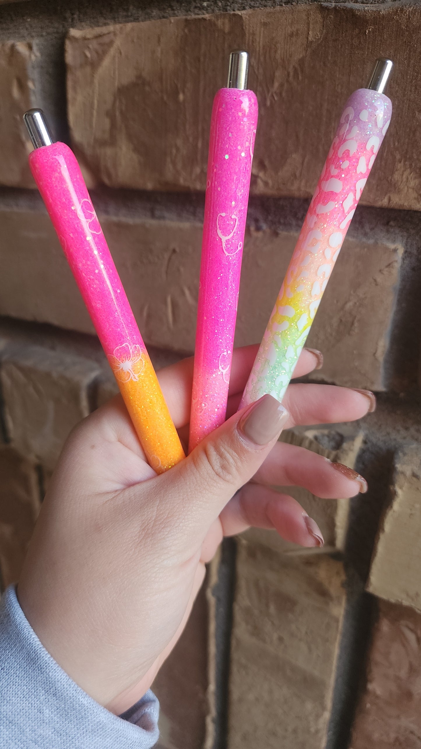 Bright Printed Pens