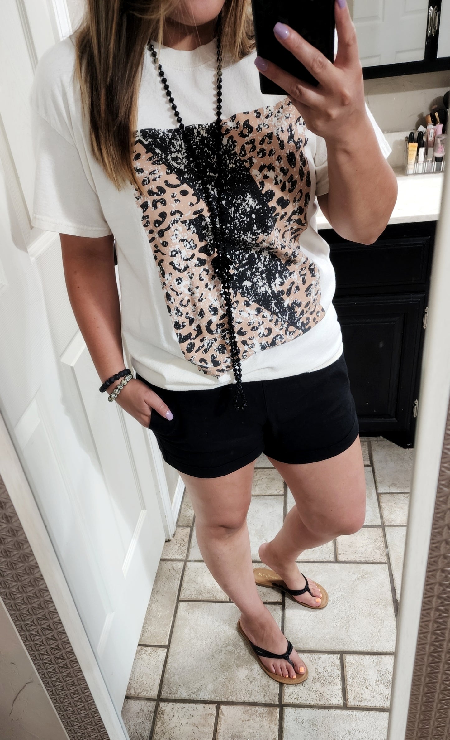 Black Free Style Shorts