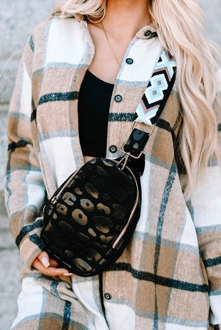 Leopard Sling Bag
