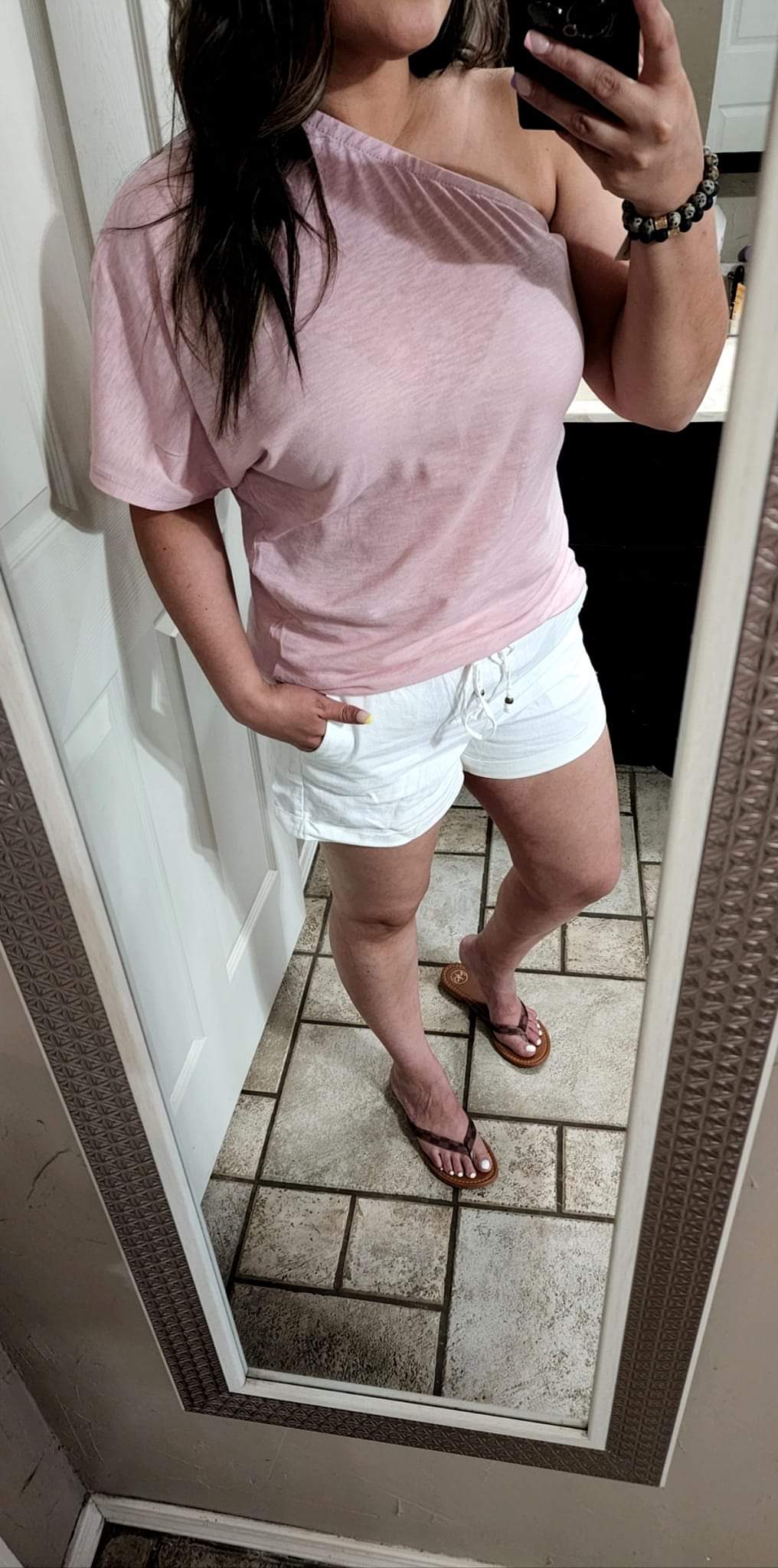 Free Spirit One shoulder Top