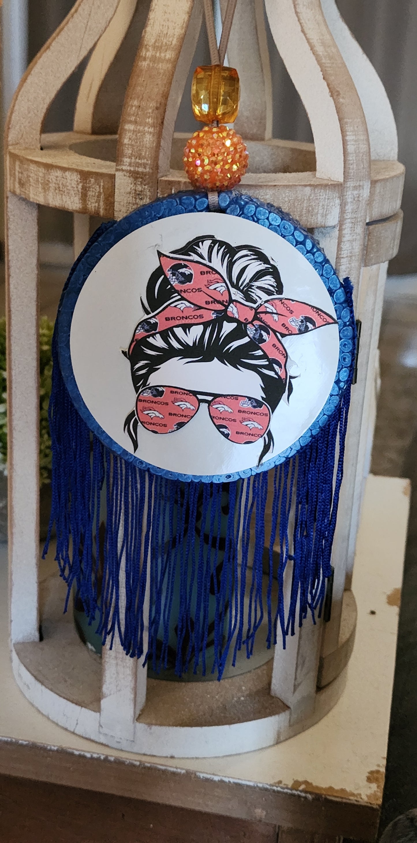 Denver Bronco Girl Freshies