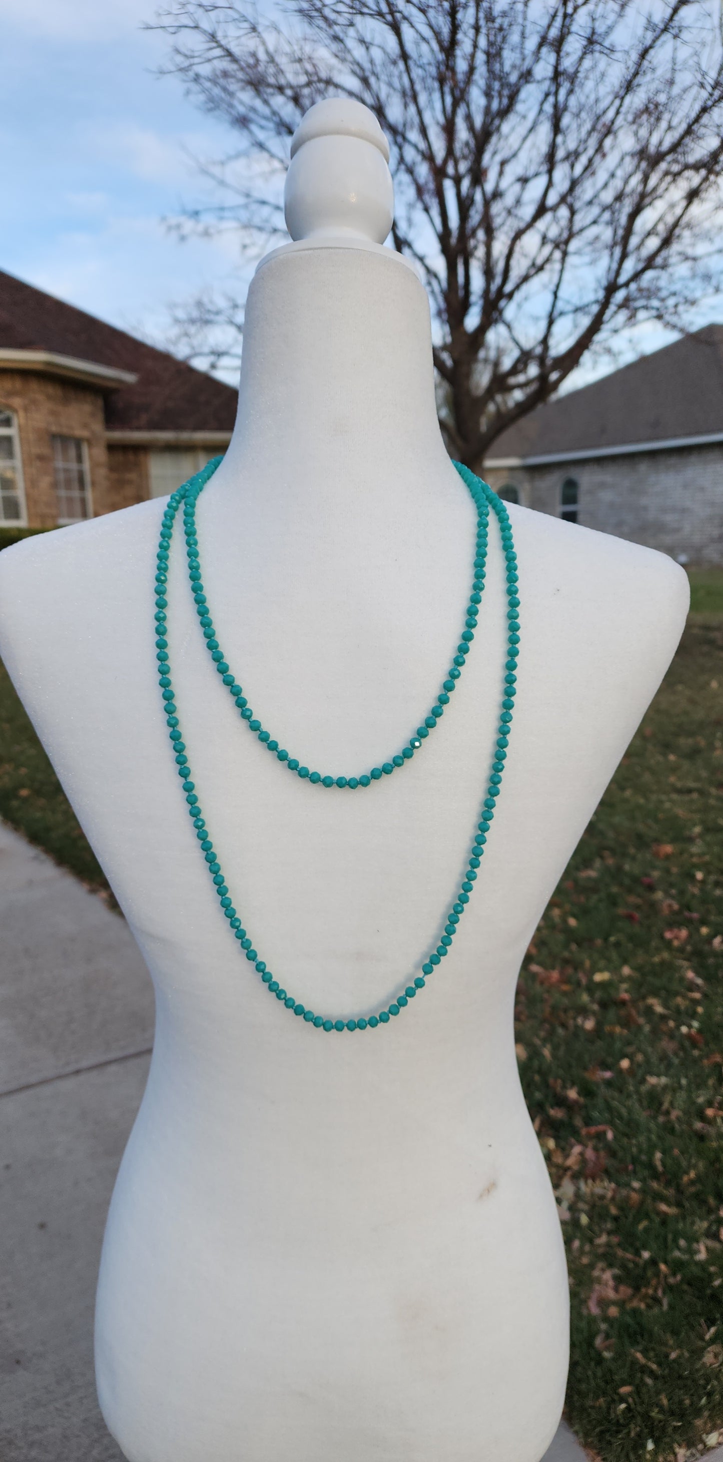 Turquoise Beaded Necklace