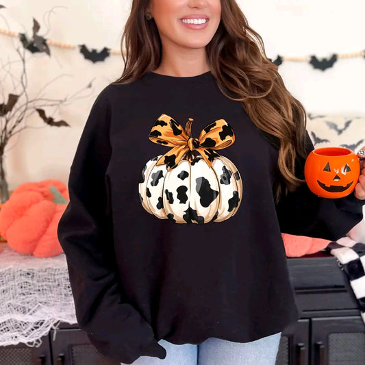 Spotted Pumpkin Crewneck