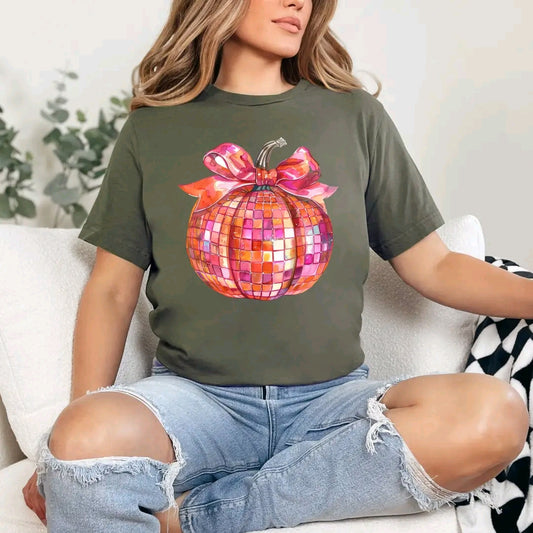 Disco Pumpkin Tee