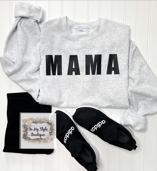 MAMA Grey sweater