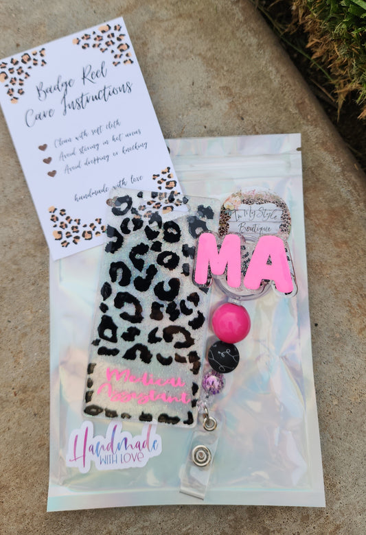 Hot Pink Leopard set