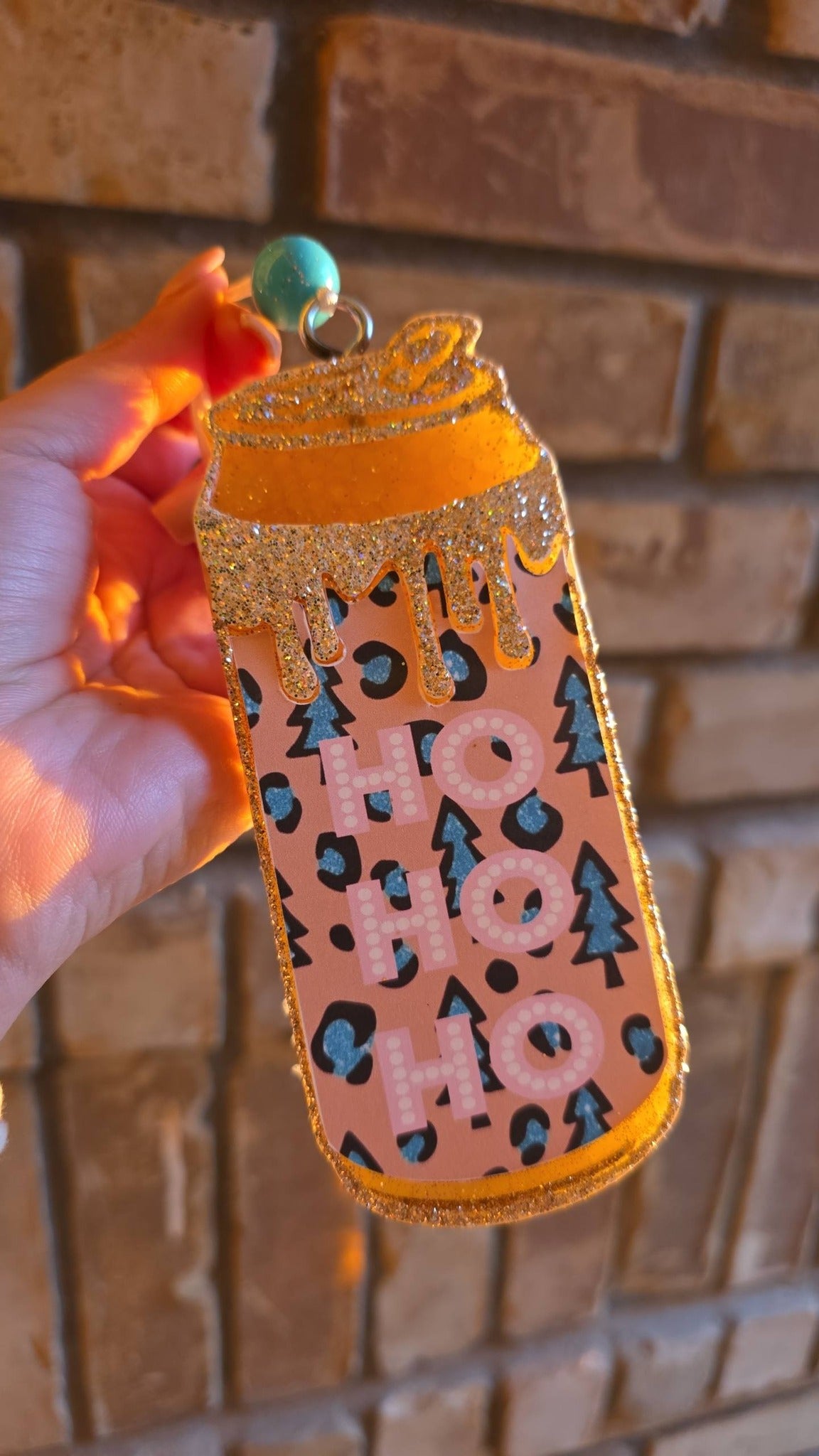 Leopard Drip Can Freshie