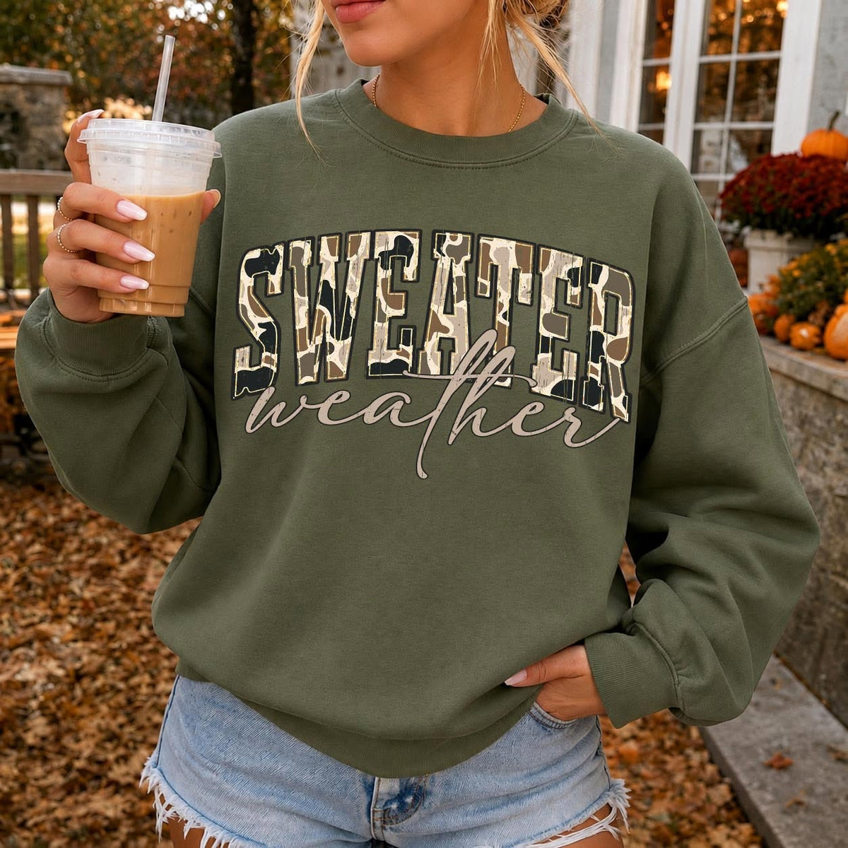 Camo Sweater Weather