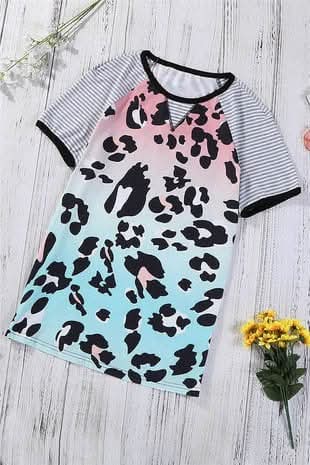 Spring leopard top