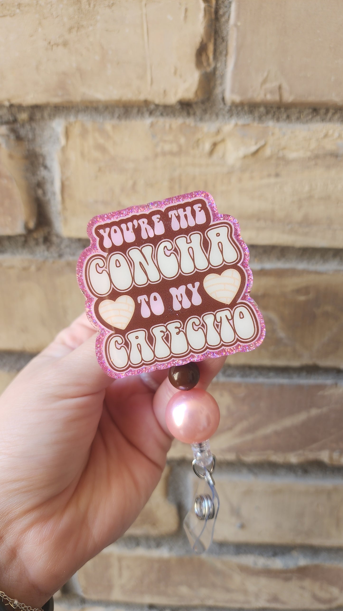 Pink concha to My Cafecito Badge Reel