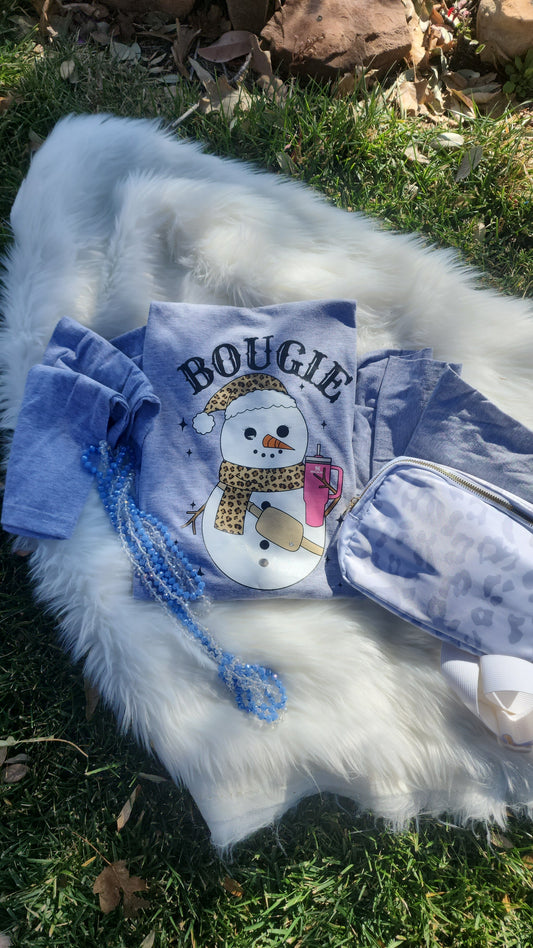 Bougie Snowman