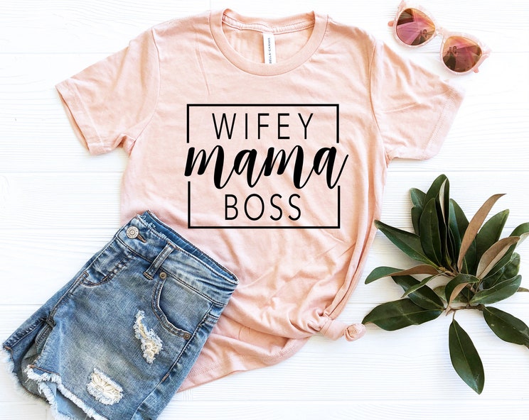 Wifey Mams Boss Tee