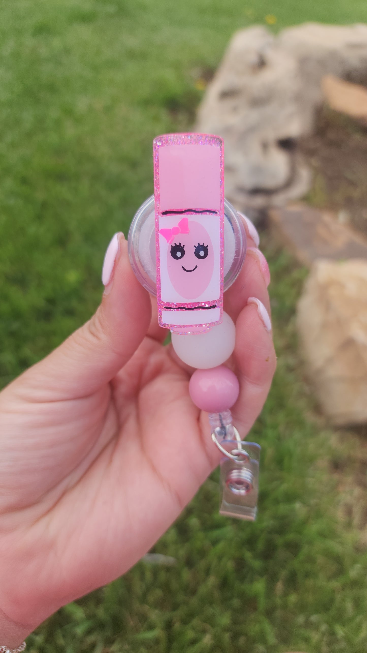 Pink Marker Badge