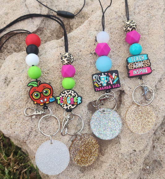 Round Personalized Lanyard