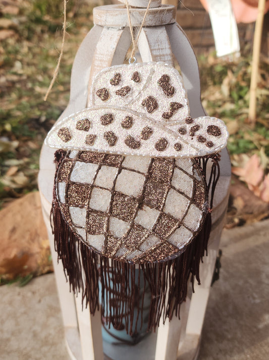 Brown CowGirl Disco Freshie coconut