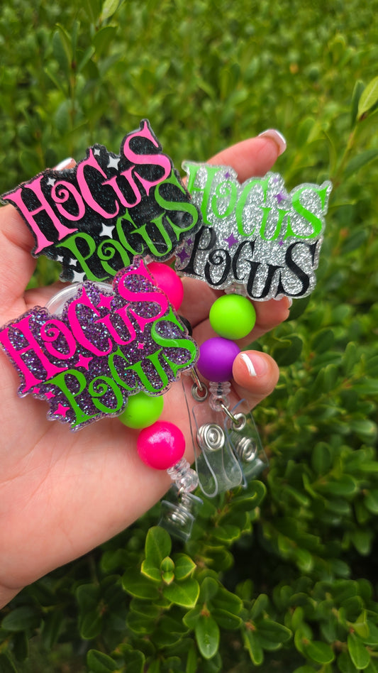 Hocus Badge Reel