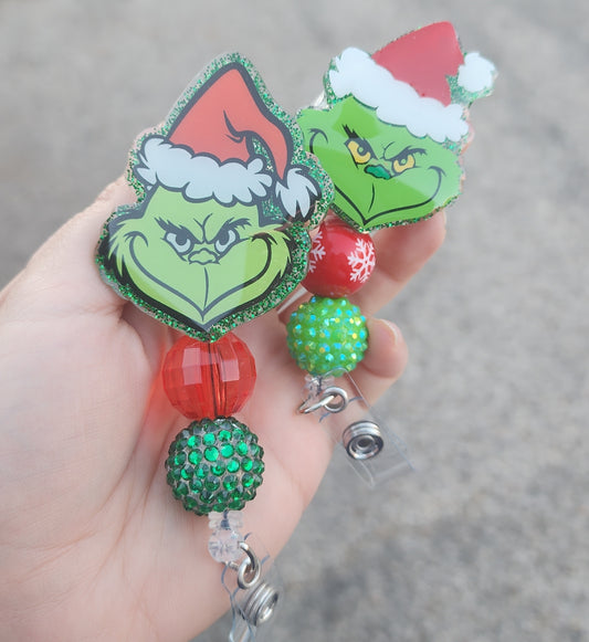 Grinch Badges