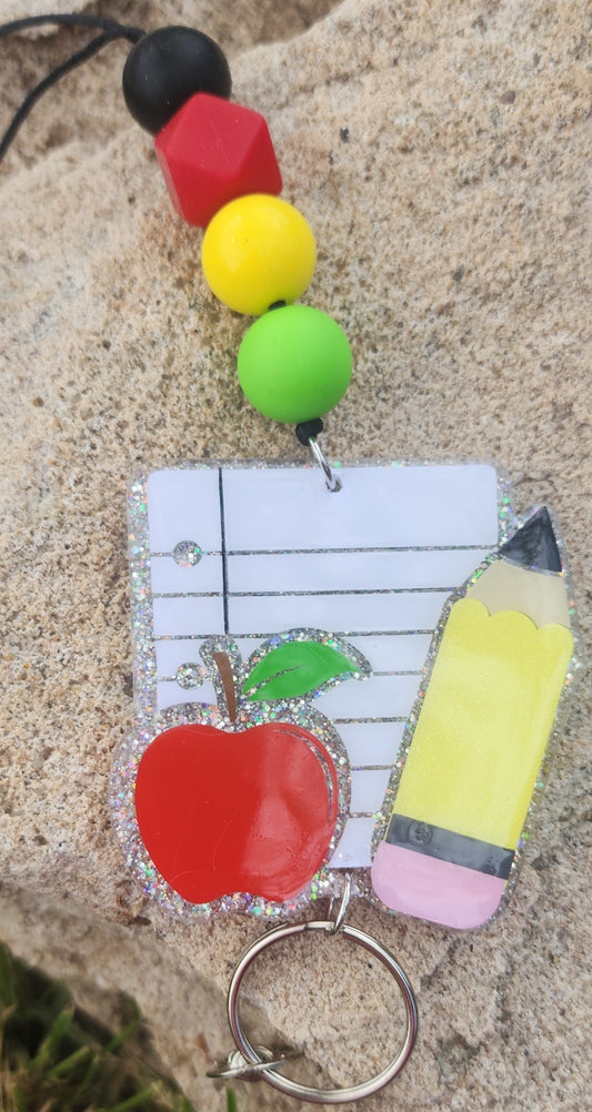 Notebook Paper Lanyard