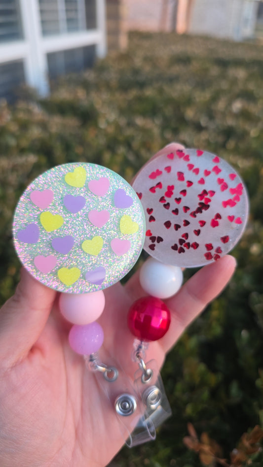 Circle Heart Badge Reels