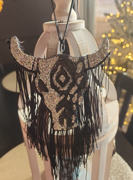 Brown Gold Bull Butt Naked