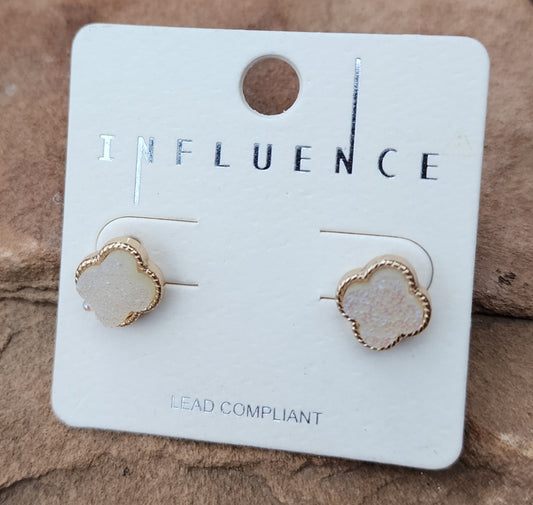 Elegant Frosted Studs