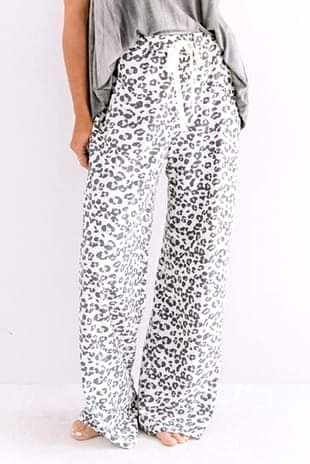 Leopard lounge pants