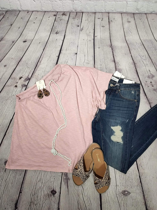 Free Spirit One shoulder Top