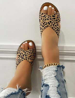 Casual Leopard Sandal
